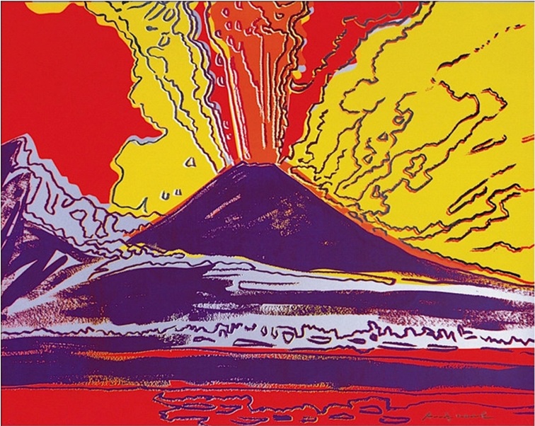 Andy Warhol Mount Vesuvius